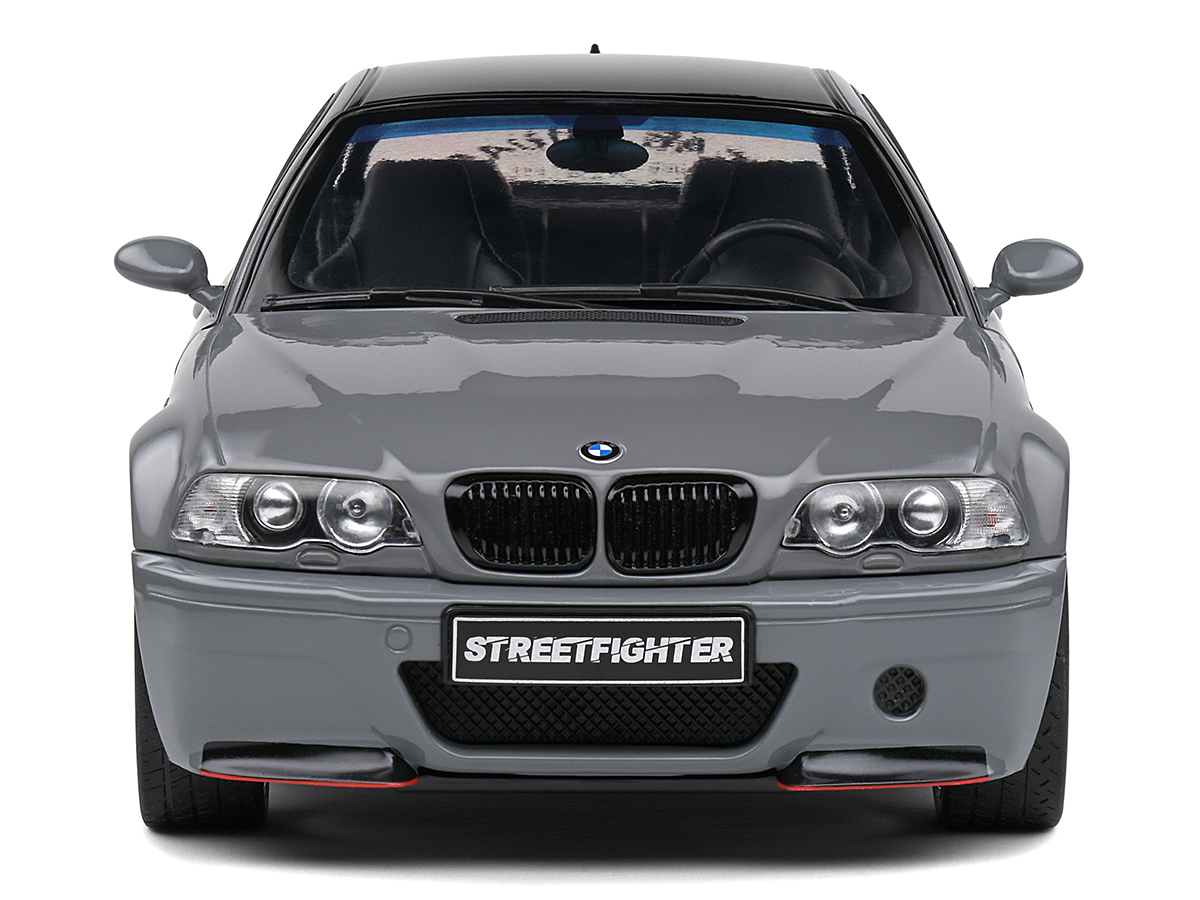 BMW E46 M3 Coupê Streetfighter 2000 1:18 Solido Cinza - 20 anos