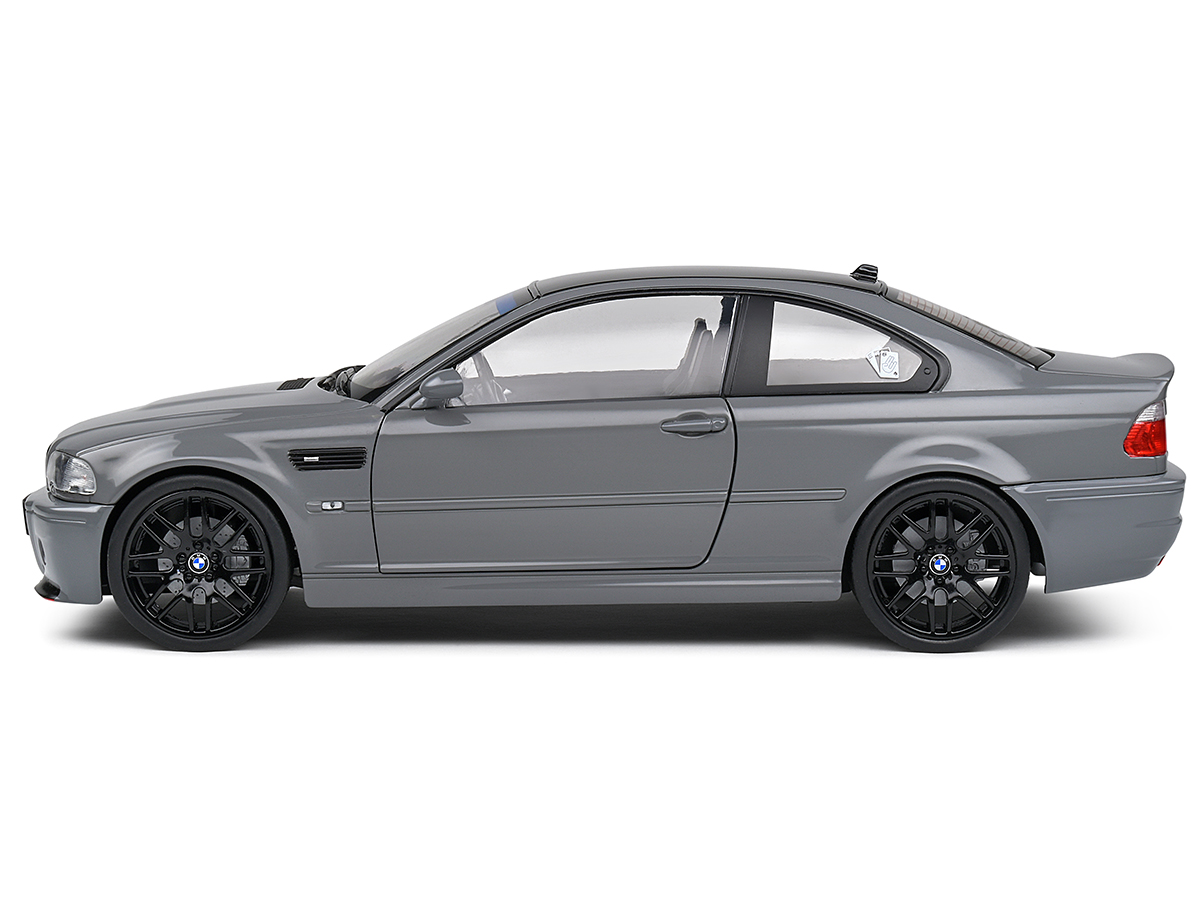 BMW E46 M3 Coupê Streetfighter 2000 1:18 Solido Cinza - 20 anos