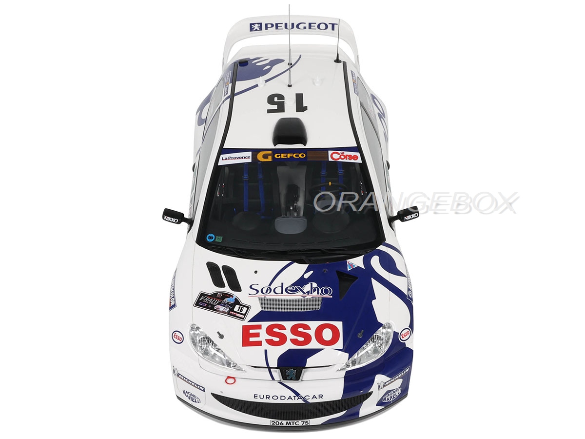 Peugeot 206 WRC No.15 ツール・ド・コルス パニッツィ/パニッツィ
