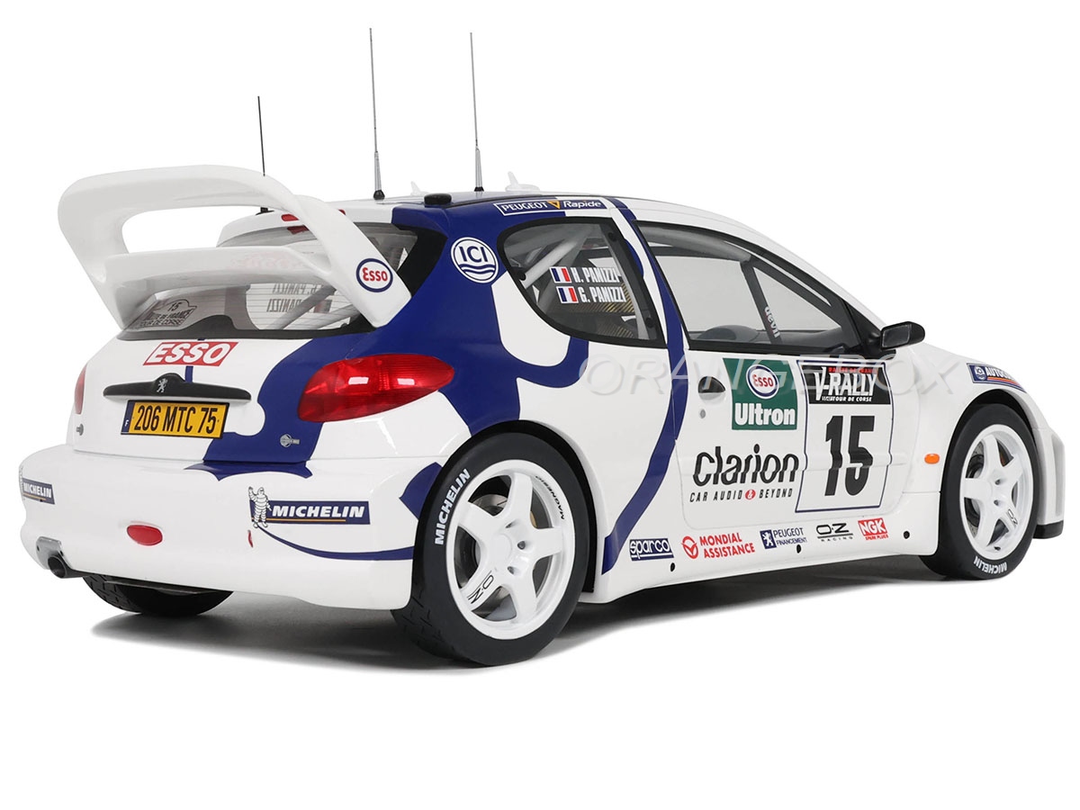 Peugeot 206 WRC Rally Tour de Corse 1999 1:12 OttOmobile - 19 anos