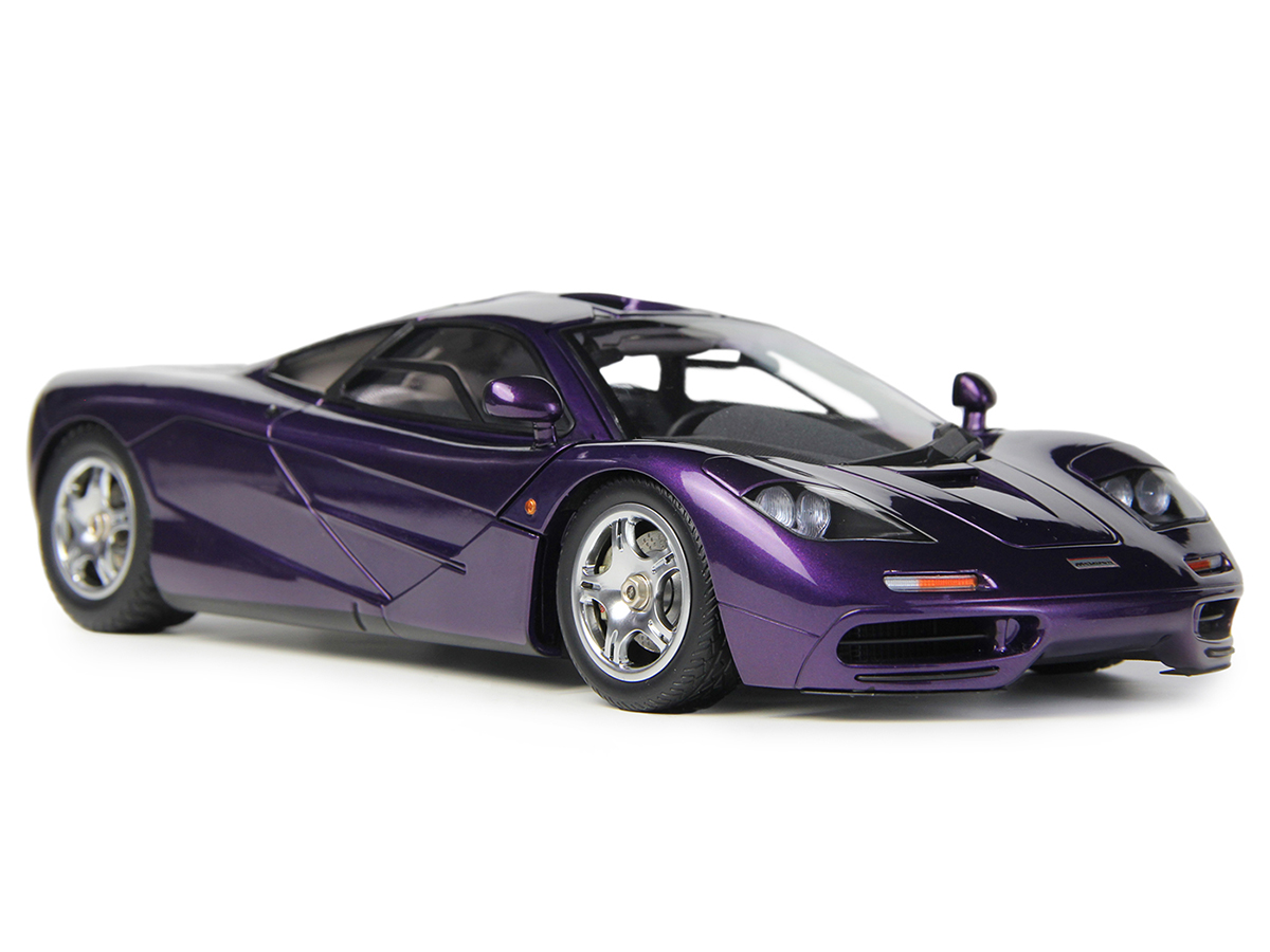 LCD models 1/18 マクラーレン　f1 xp5 紫 McLaren F1 XP5 1:18 LCD Models Purple - 19 anos! Loja on