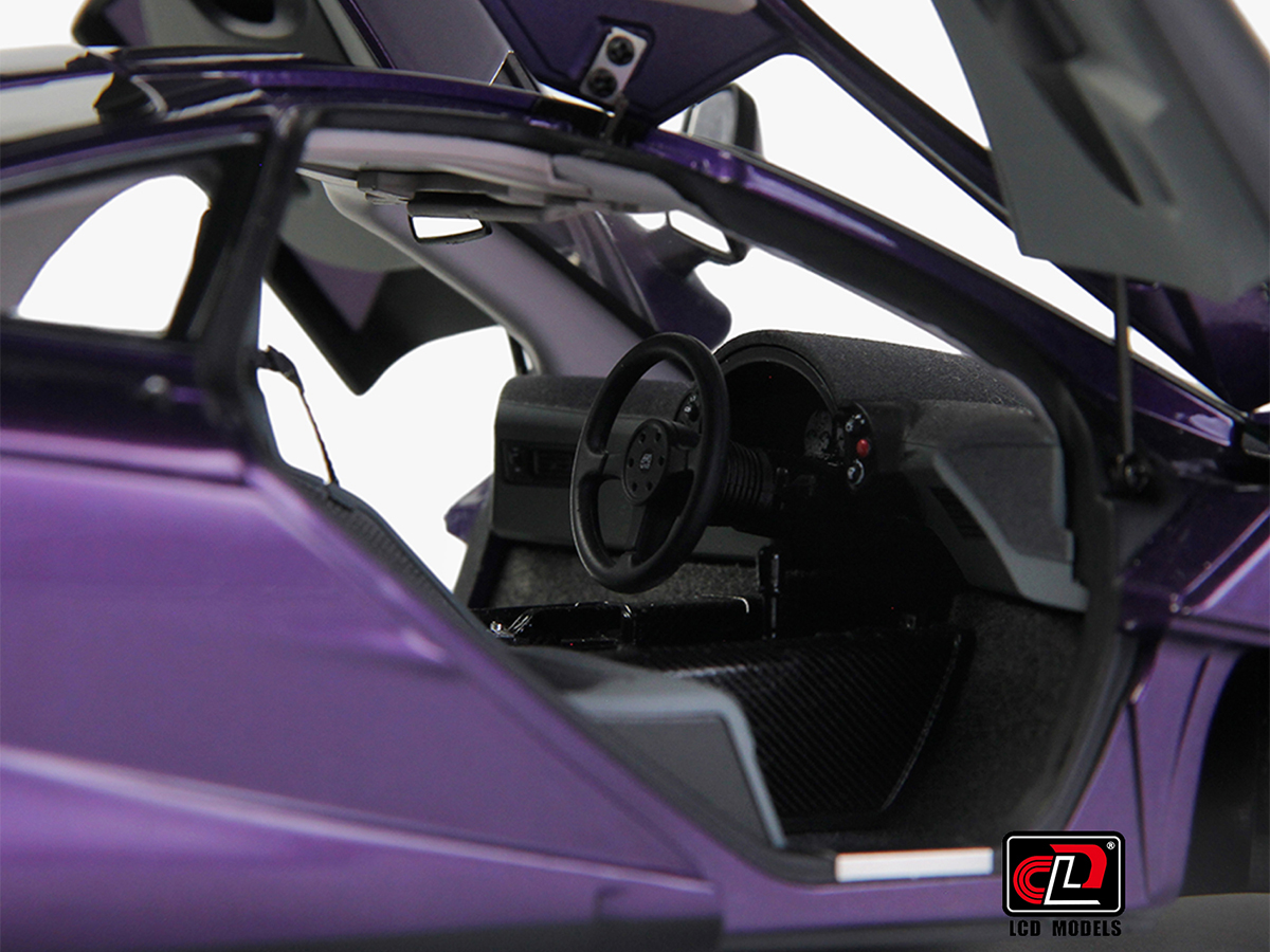 McLaren F1 1:18 LCD Models Prata - 18 anos! Loja on-line de