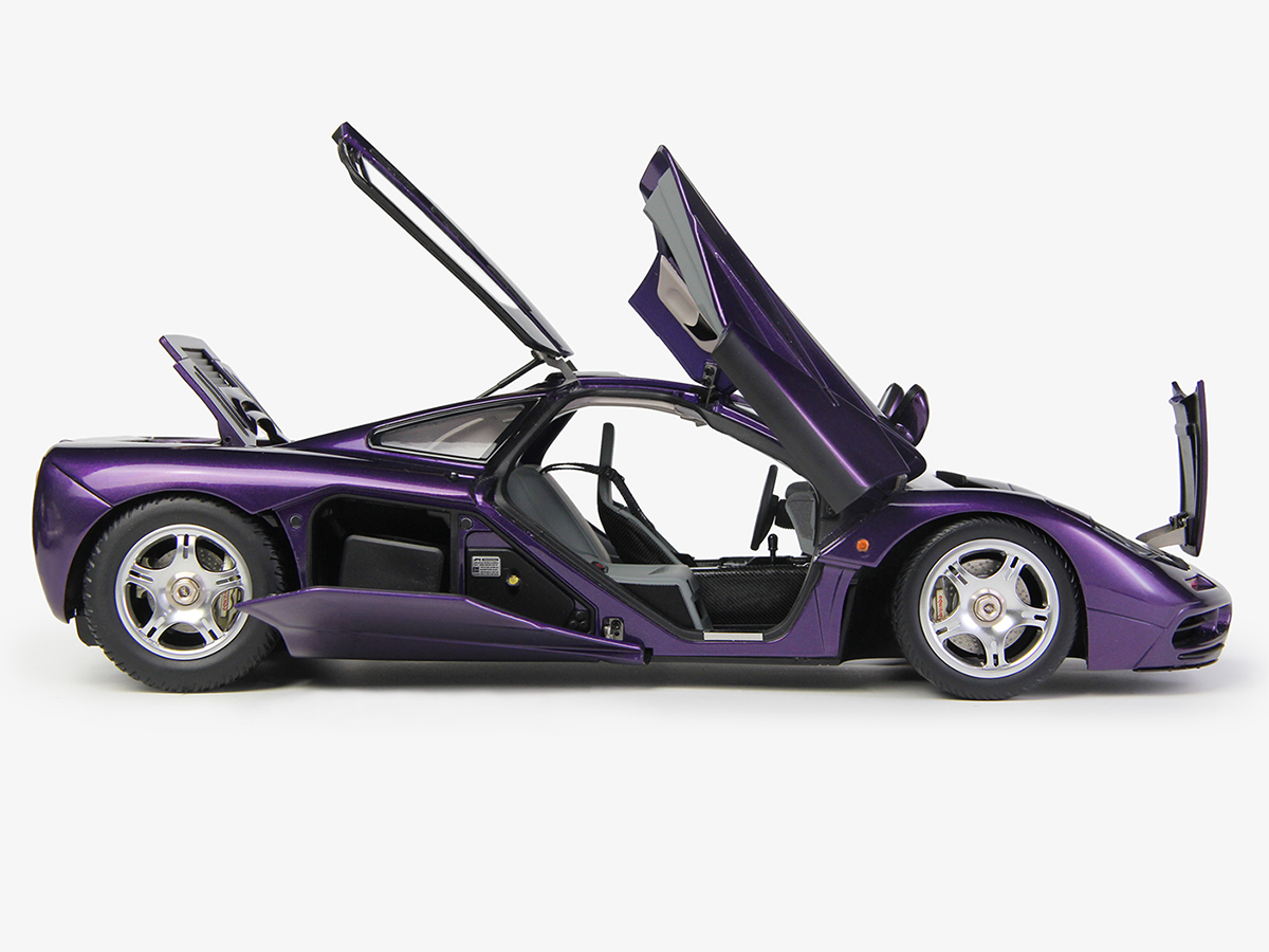 PRÉ-VENDA *** McLaren F1 XP5 1:18 LCD Models Purple - 19 anos