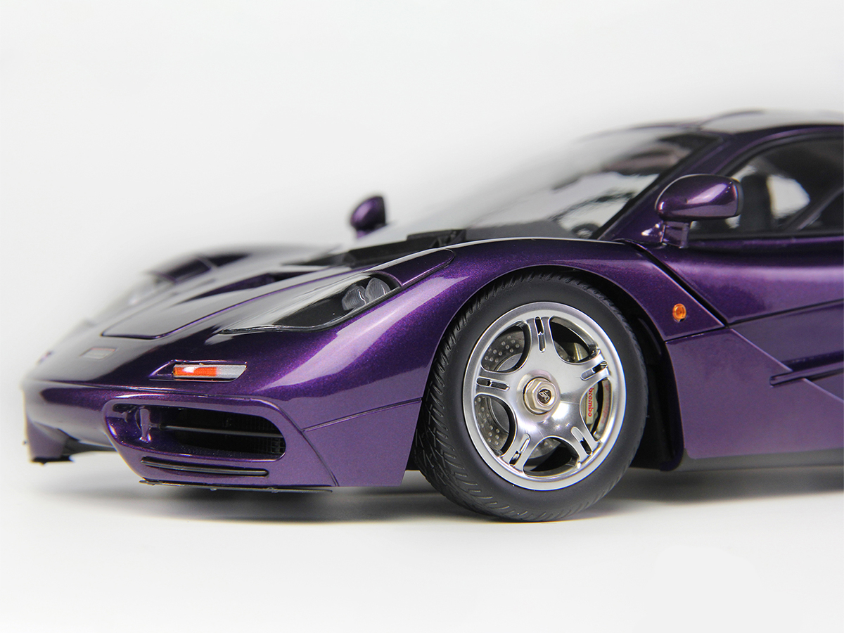 LCD models 1/18 マクラーレン　f1 xp5 紫 PRÉ-VENDA *** McLaren F1 XP5 1:18 LCD Models Purple - 19 anos