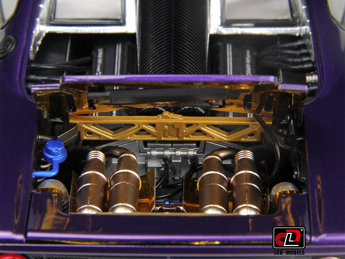 McLaren F1 XP5 1:18 LCD Models Purple - 18 anos! Loja on