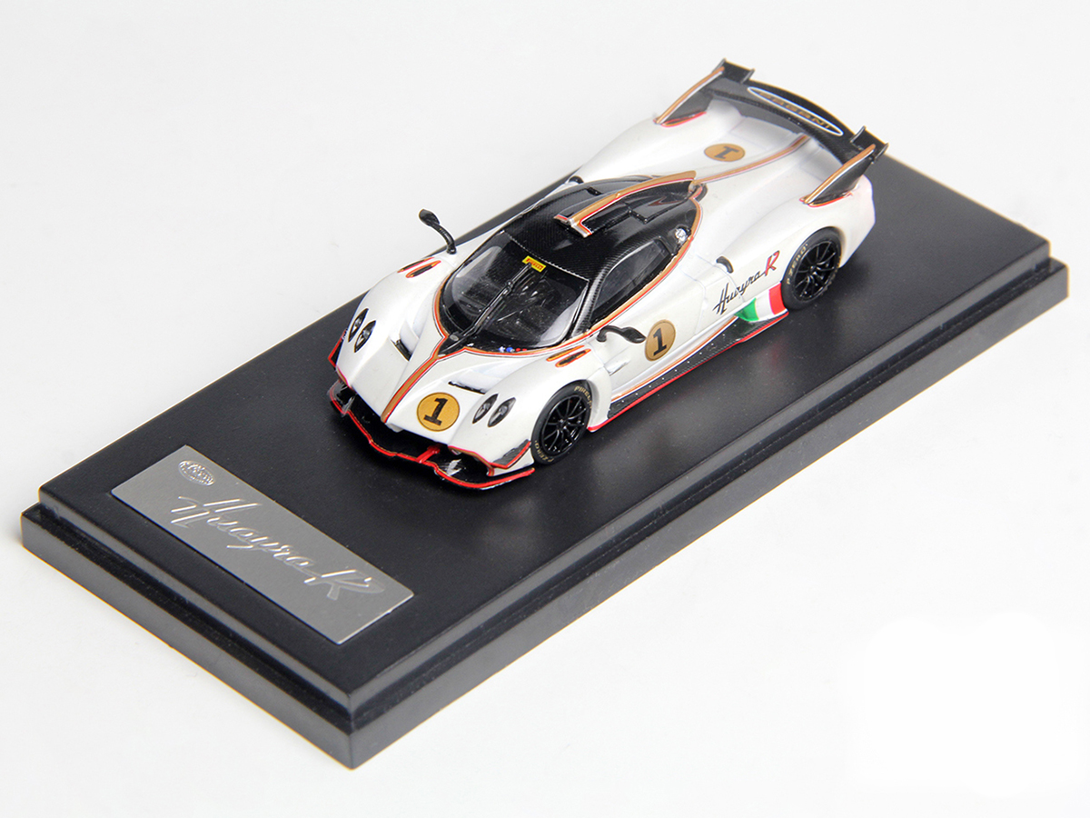 LCDモデル 1/64 PAGANI HUAYRA R Pagani Huayra R 1:64 LCD Models Branco - 19 anos! Loja on-line de