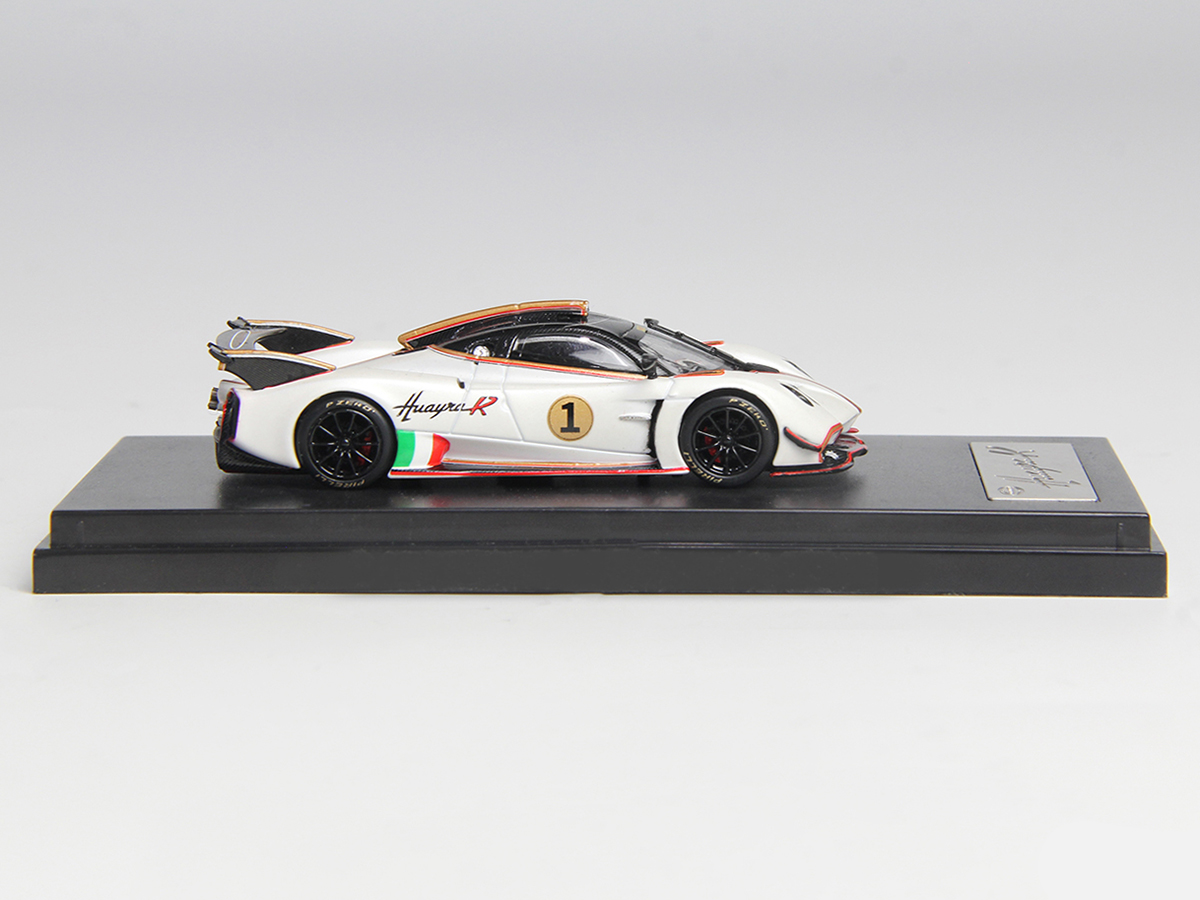Pagani Huayra R 1:64 LCD Models Branco - 19 anos! Loja on-line de
