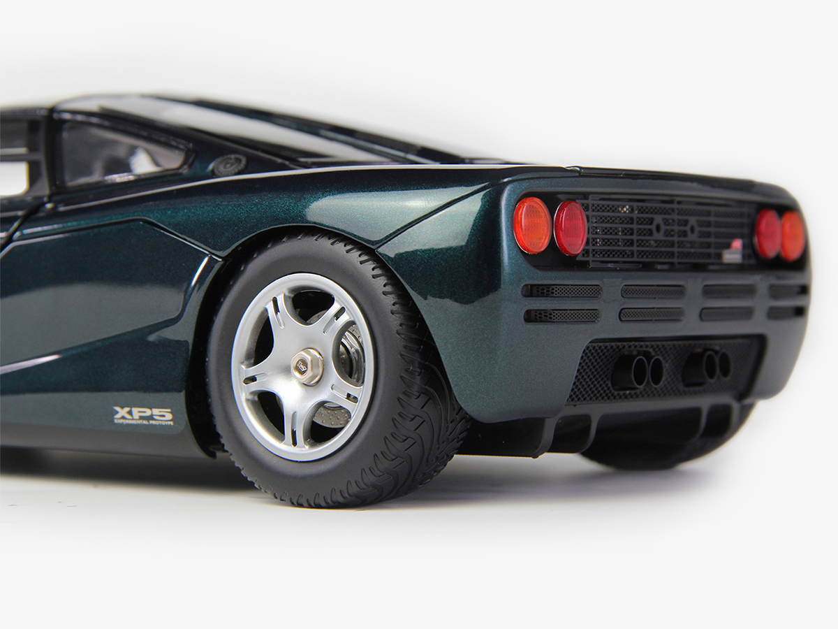 1/18 マクラーレンF1 XP5 ダークグリーン LCDモデルズ PRÉ-VENDA *** McLaren F1 XP5-XP 1:18 LCD Models Verde - 19 anos