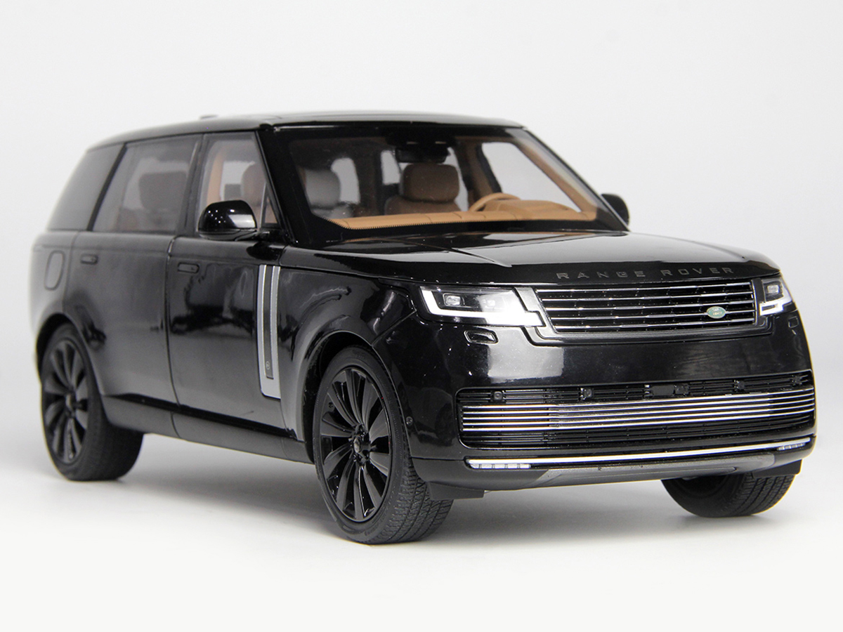 Land Rover Range Rover 2022 1:18 LCD Models Preto - 20 anos! Loja