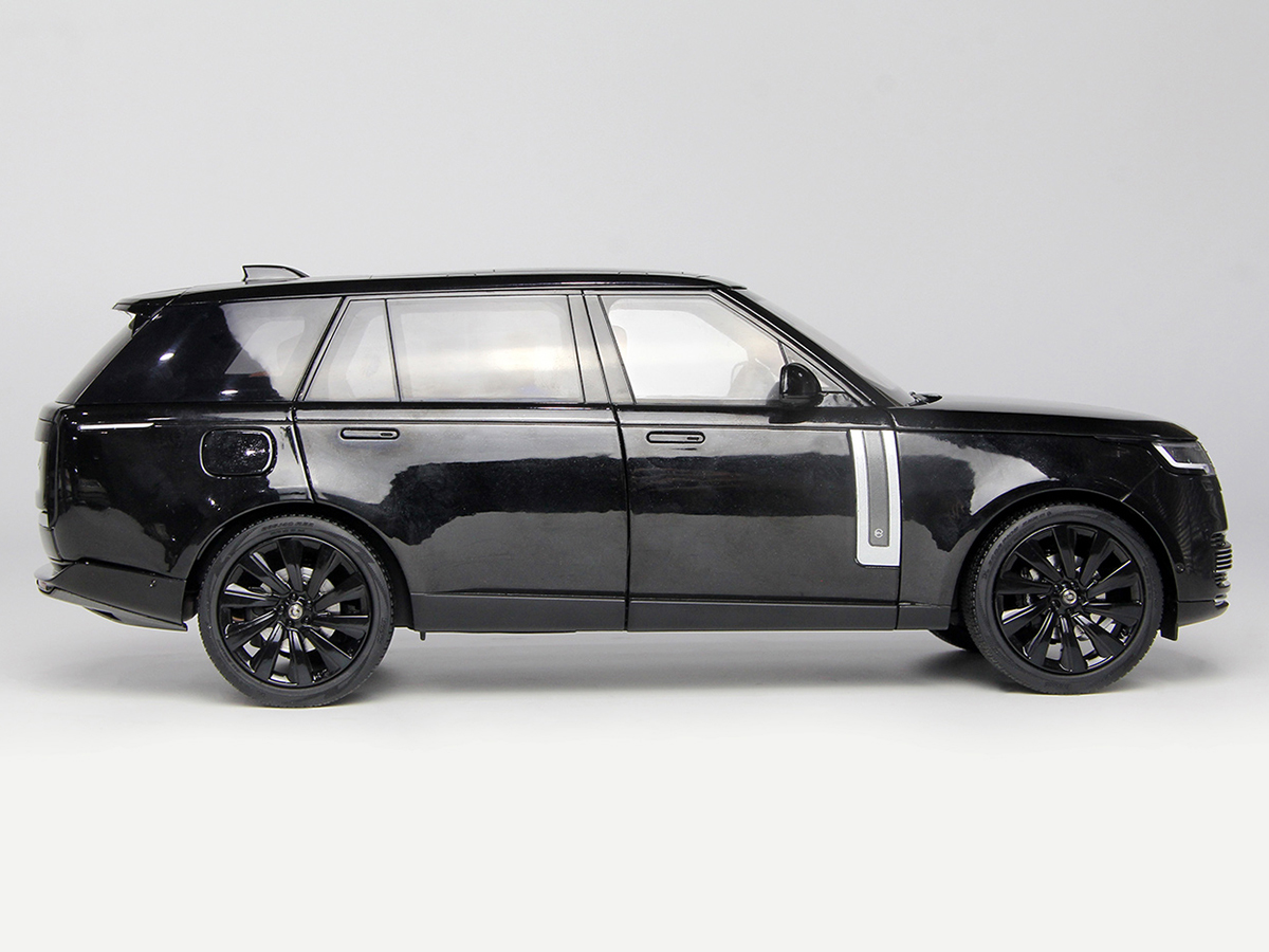 Land Rover Range Rover 2022 1:18 LCD Models Preto - 20 anos! Loja