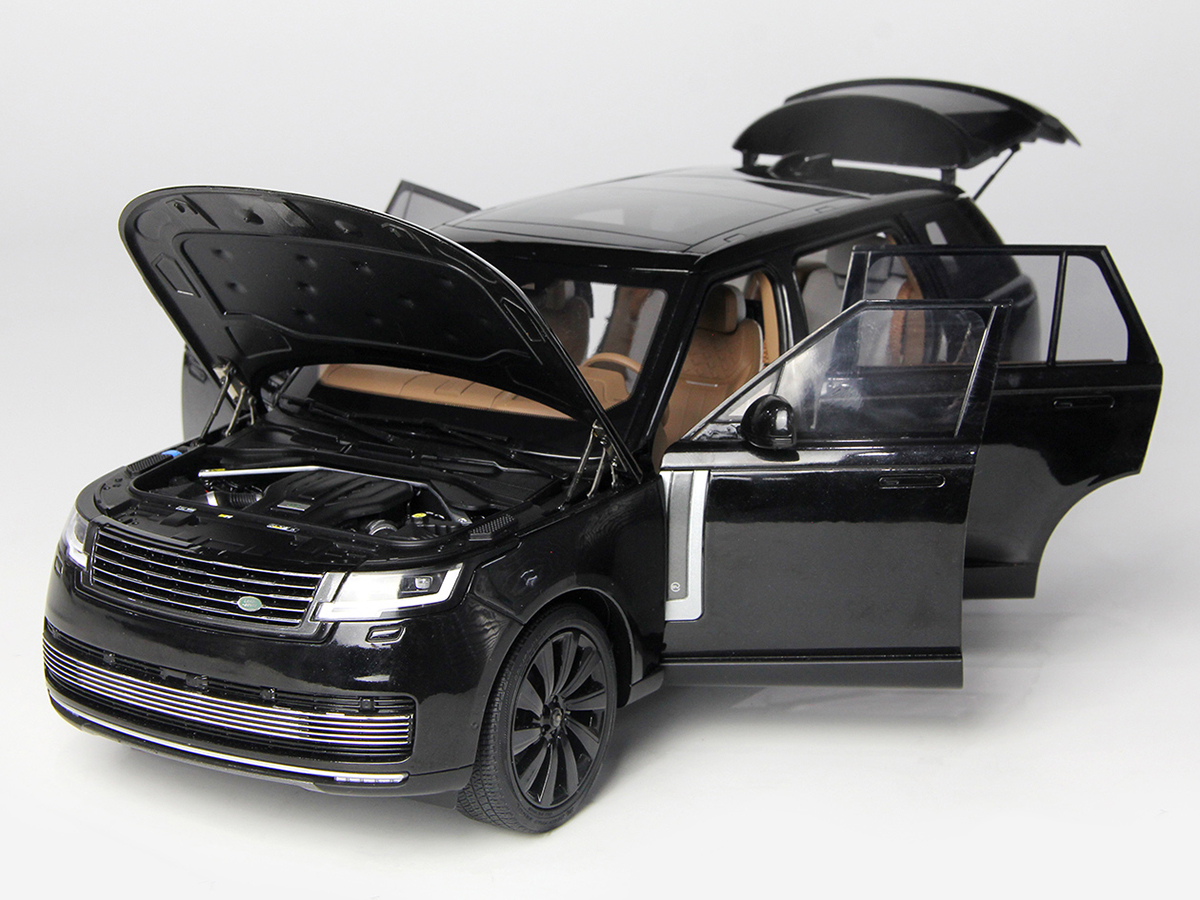Land Rover Range Rover 2022 1:18 LCD Models Preto - 20 anos! Loja