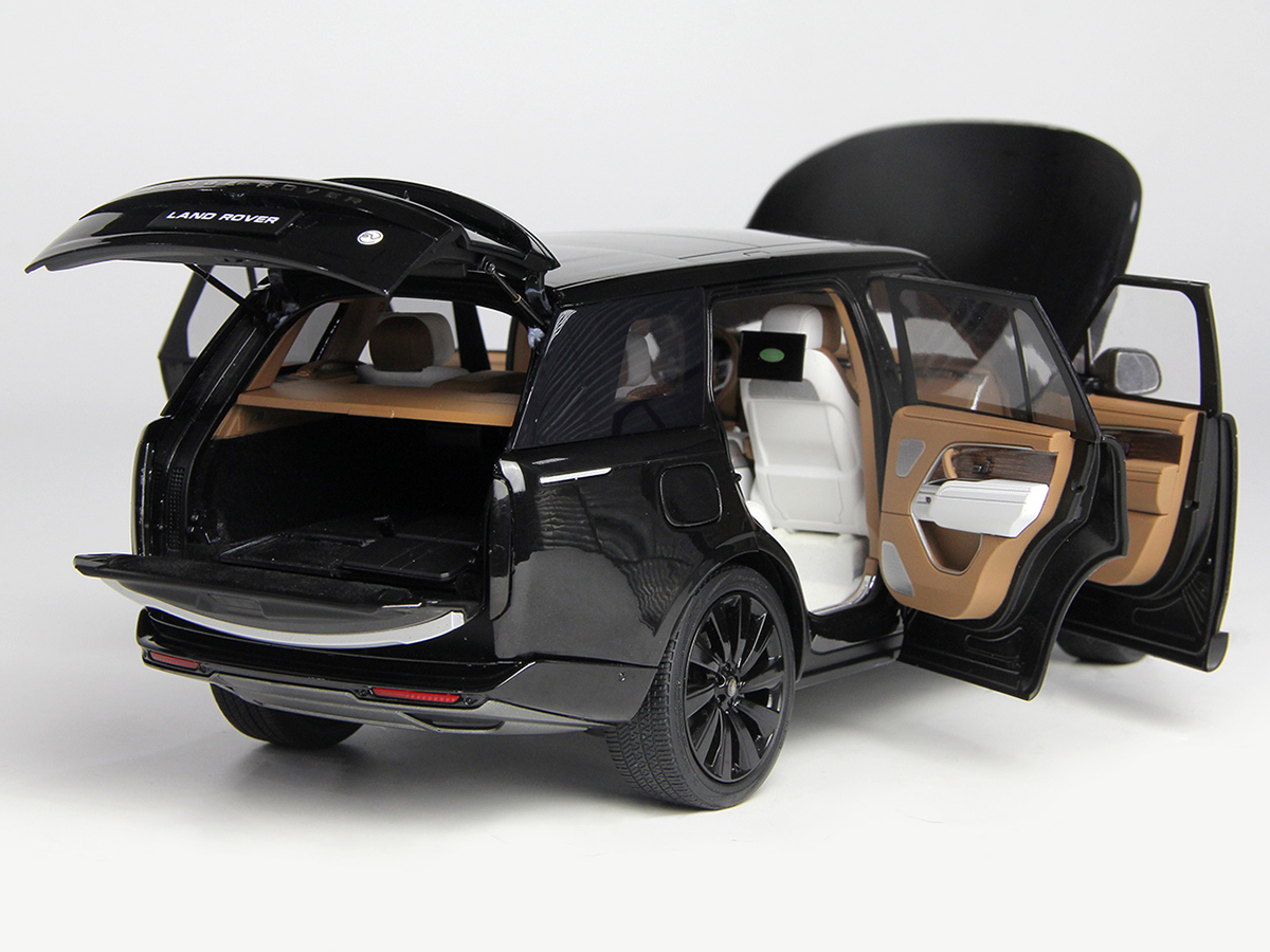 Land Rover Range Rover 2022 1:18 LCD Models Preto - 20 anos! Loja