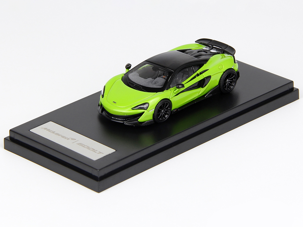 McLaren 600LT 1:64 LCD Models Verde - 20 anos! Loja on-line de