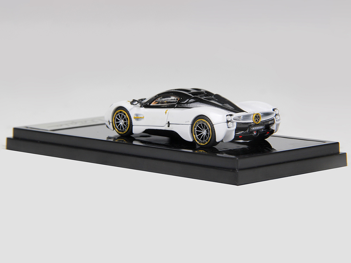 Pagani Utopia Coupe 1:64 LCD Models Branco - 20 anos! Loja on-line