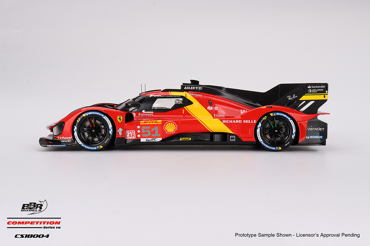 Ferrari 499P Team AF Corse 2023 WEC 6hs Spa Francorchamps 1:18 BBR