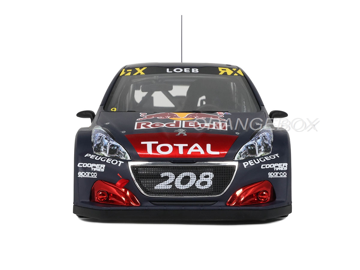 Peugeot 208 WRX S.Loeb GP Bélgica 2018 1:18 OttOmobile - 20 anos