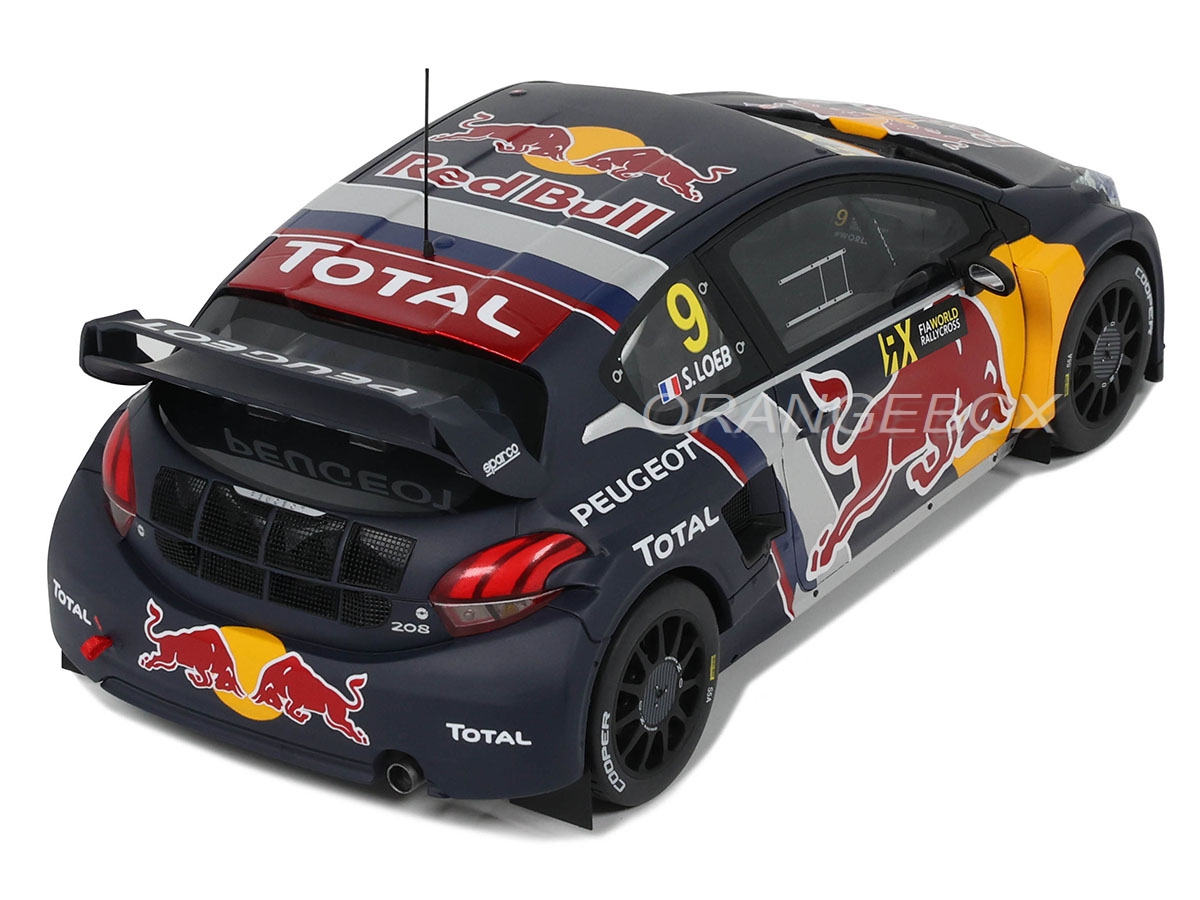 Peugeot 208 WRX S.Loeb GP Bélgica 2018 1:18 OttOmobile - 20 anos