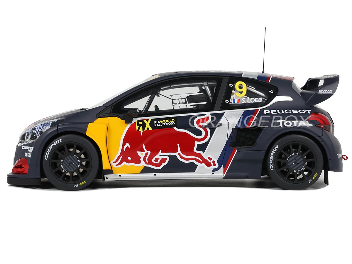 La Peugeot 208 WRX S.Loeb WorldRX of Belgium 2018 en