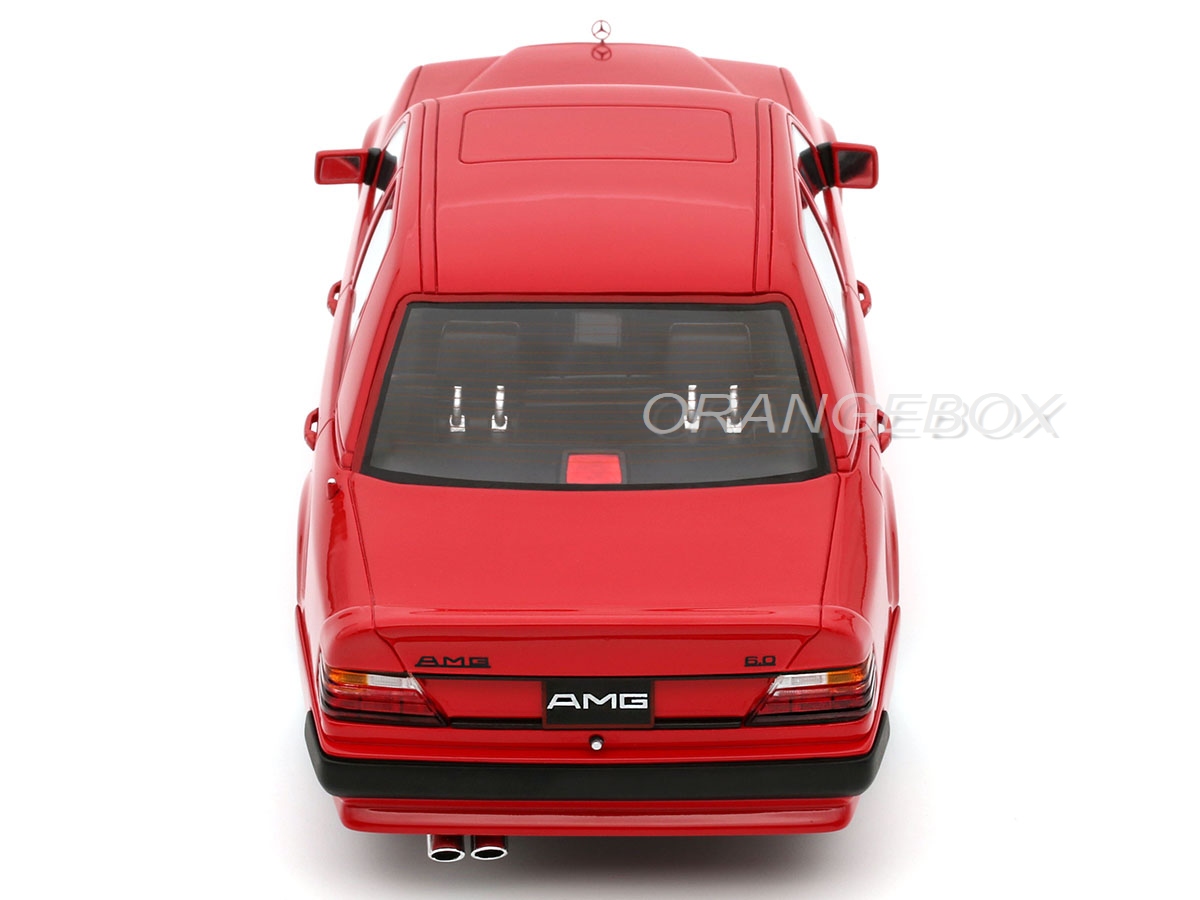 Mercedes Benz 300 E 6.0 AMG 1987 1:18 OttOmobile Vermelho - 19