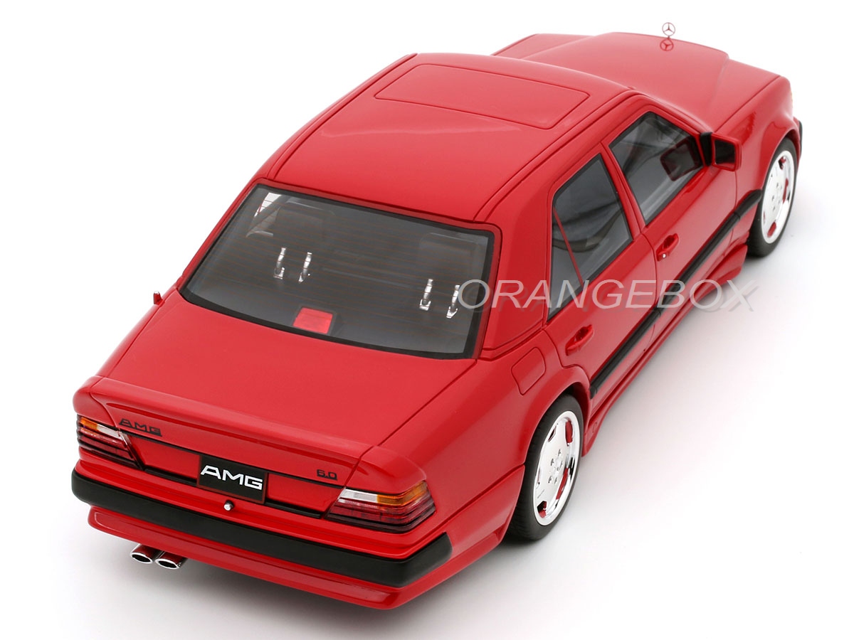 【美品】1/18 OttO mobile メルセデスベンツ 300 E AMG Mercedes Benz 300 E 6.0 AMG 1987 1:18 OttOmobile Vermelho - 20