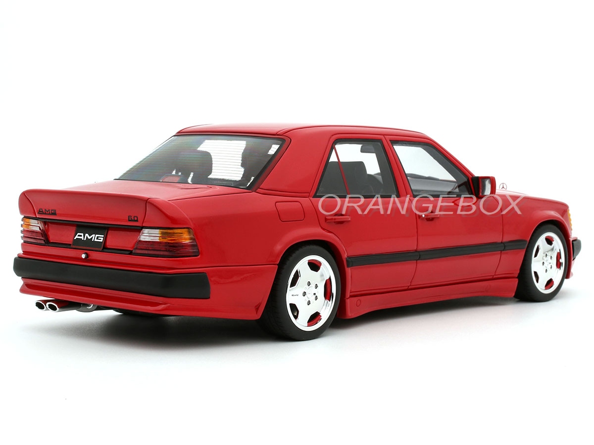 Mercedes Benz 300 E 6.0 AMG 1987 1:18 OttOmobile Vermelho - 20