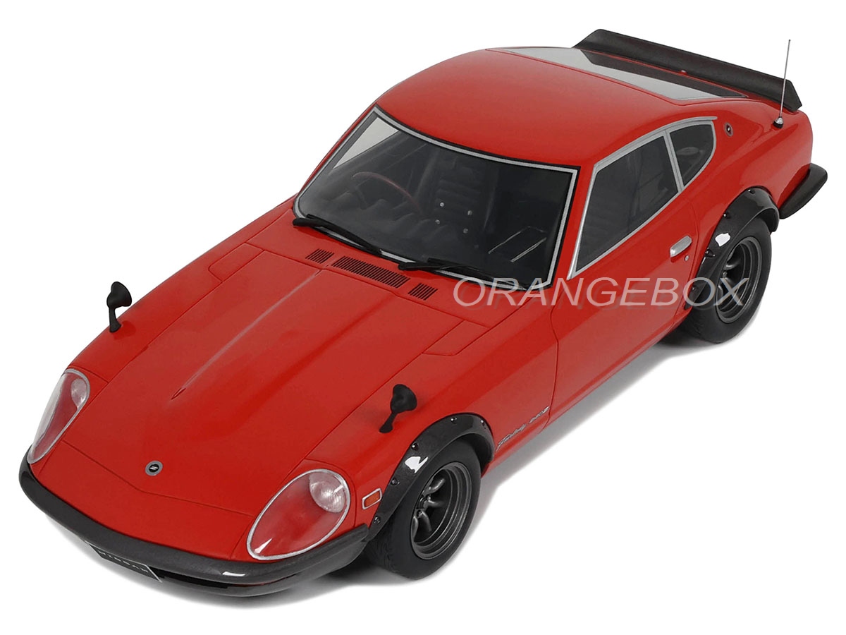 Nissan Fairlady 240 ZG 1972 1:18 OttOmobile Vermelho - 20 anos