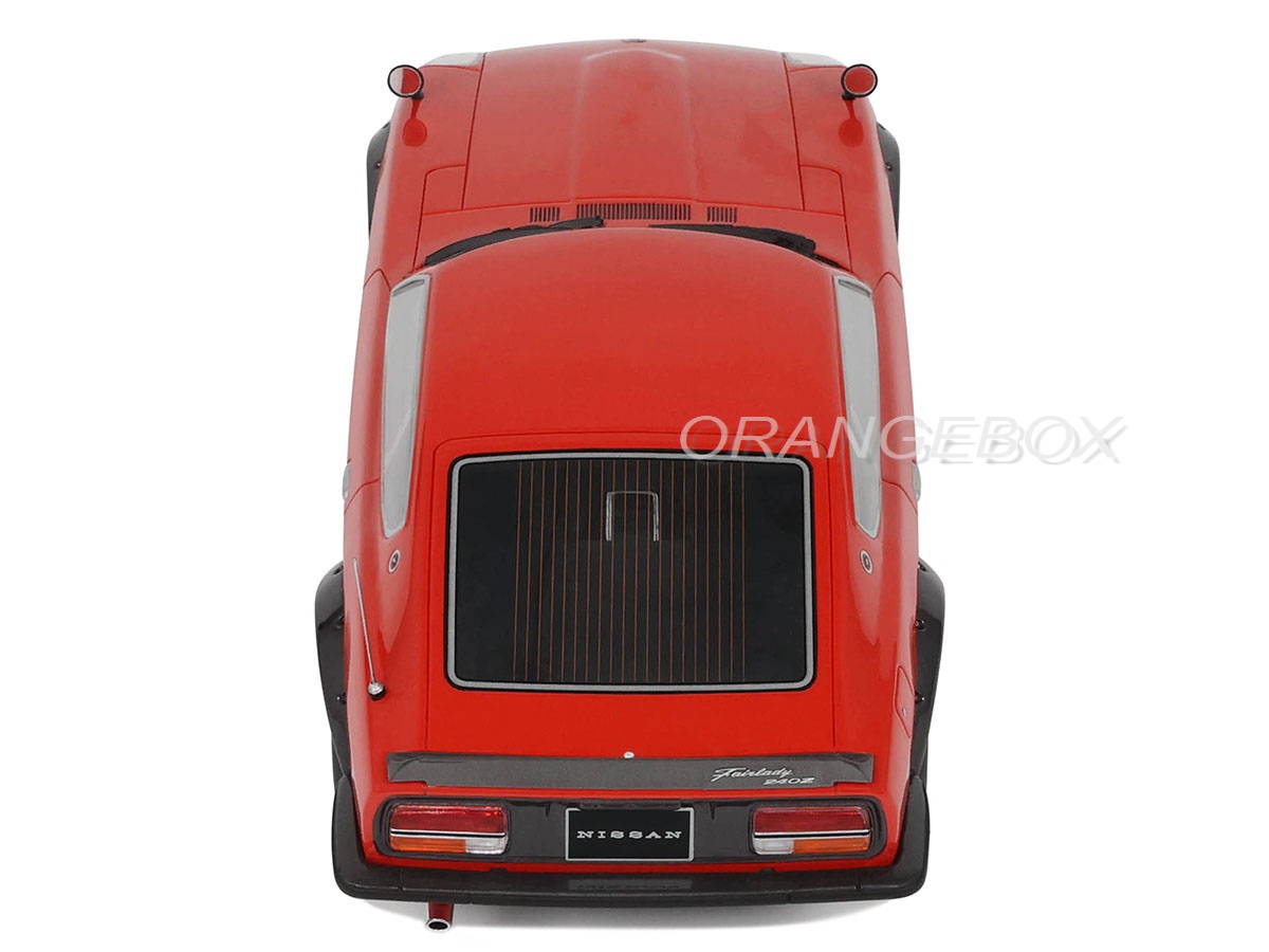 美*祢様 ignitionDATSUN Fairlady 2000GT 1/18 Nissan Fairlady 240 ZG 1972 1:18 OttOmobile Vermelho - 20 anos