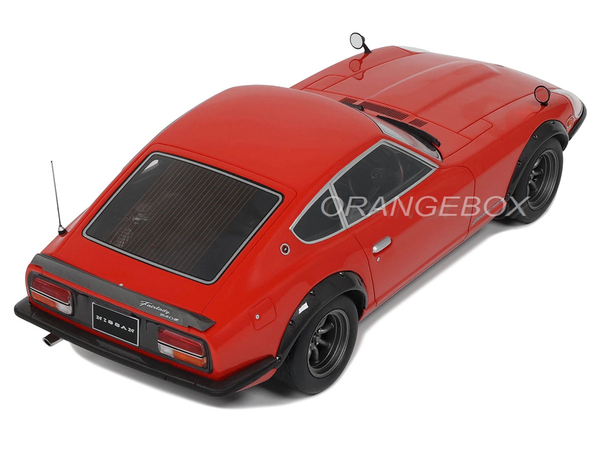 美*祢様 ignitionDATSUN Fairlady 2000GT 1/18 Nissan Fairlady 240 ZG 1972 1:18 OttOmobile Vermelho - 20 anos