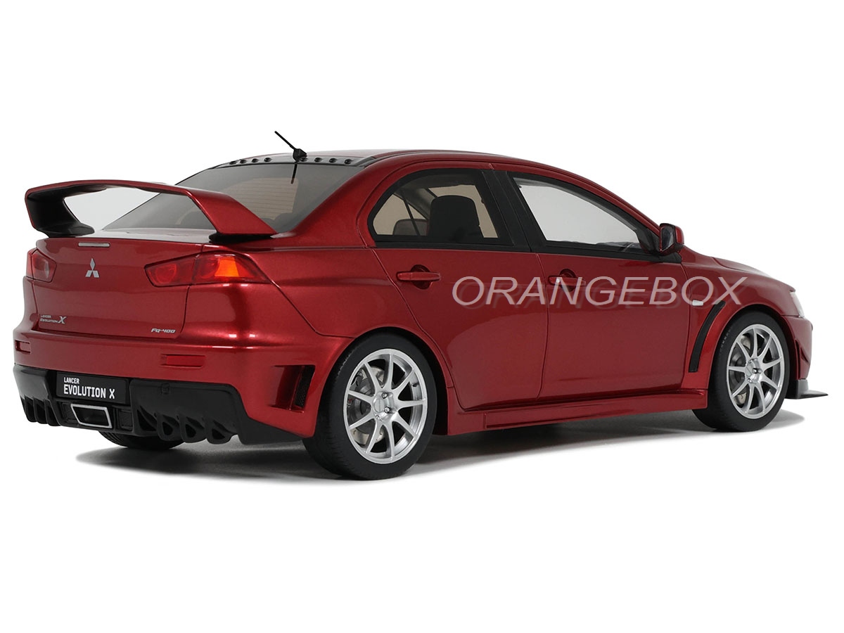 Mitsubishi Lancer EVO X FQ 400 2012 1:18 OttOmobile Vermelho - 19