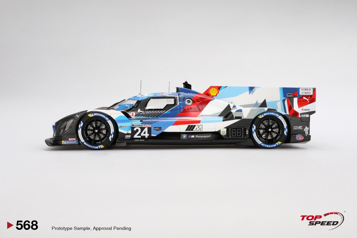 BMW M Hybrid V8 GTP BMW M Team RLL 2024 IMSA 24Hs Daytona 1:18