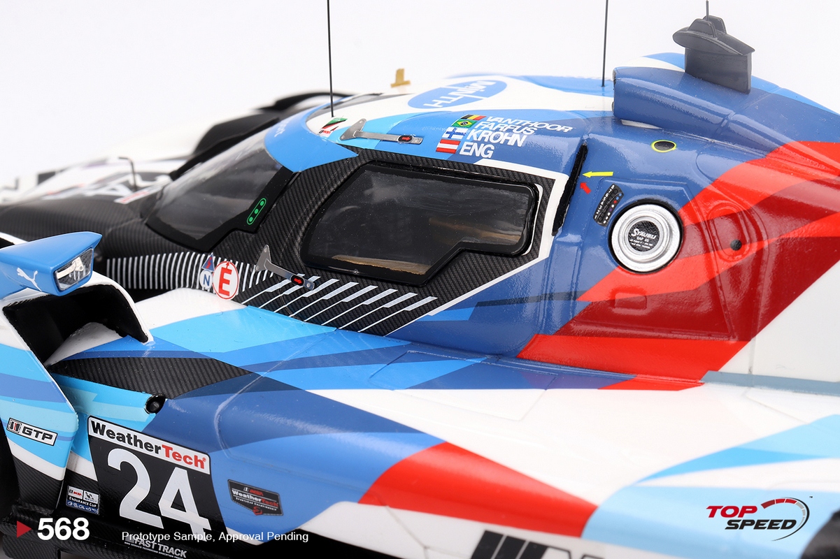 BMW M Hybrid V8 GTP BMW M Team RLL 2024 IMSA 24Hs Daytona 1:18