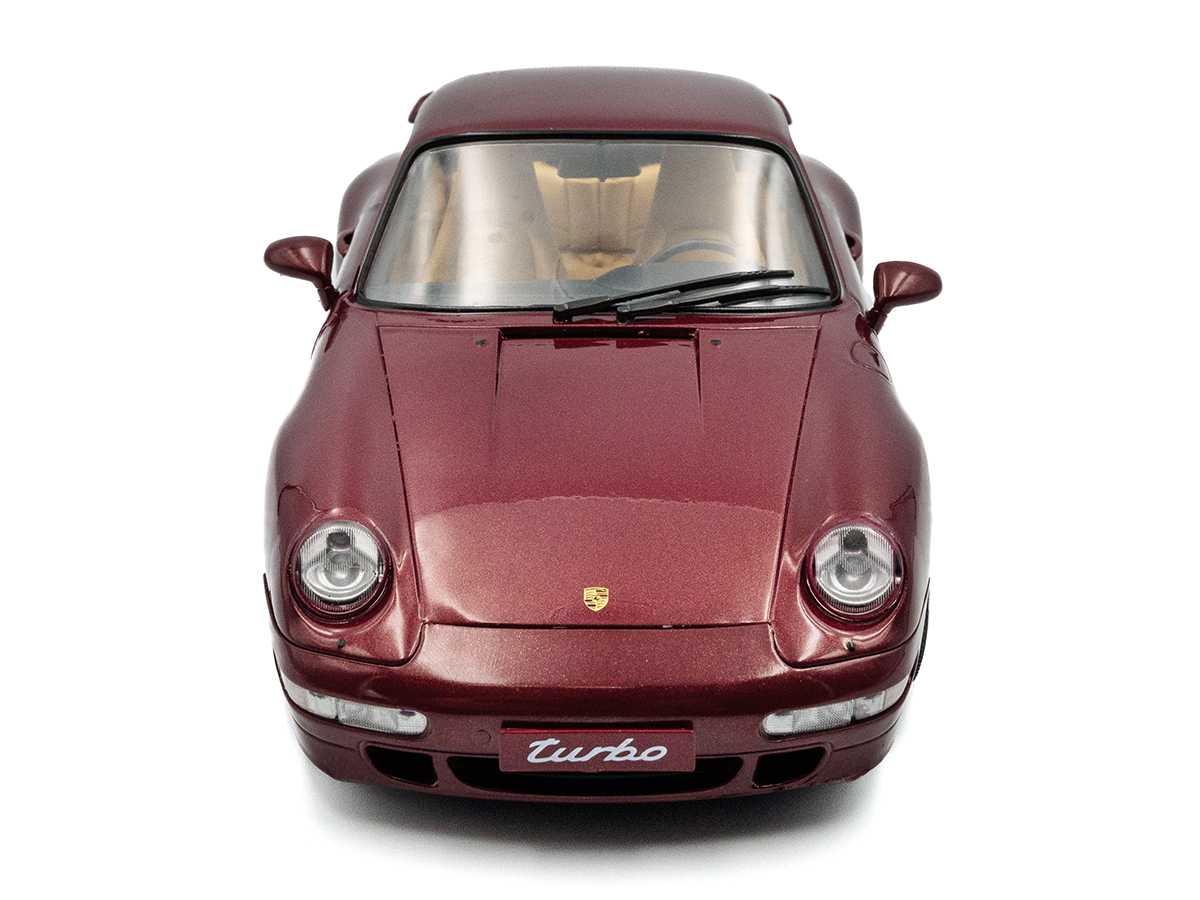 Porsche 911 (993) Turbo 1997 1:18 Solido Vermelho - 19 anos! Loja