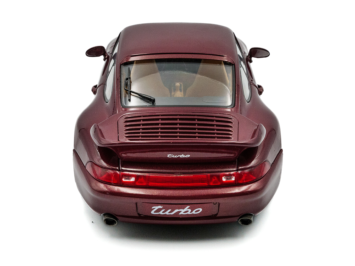 Porsche 911 (993) Turbo 1997 1:18 Solido Vermelho - 20 anos! Loja