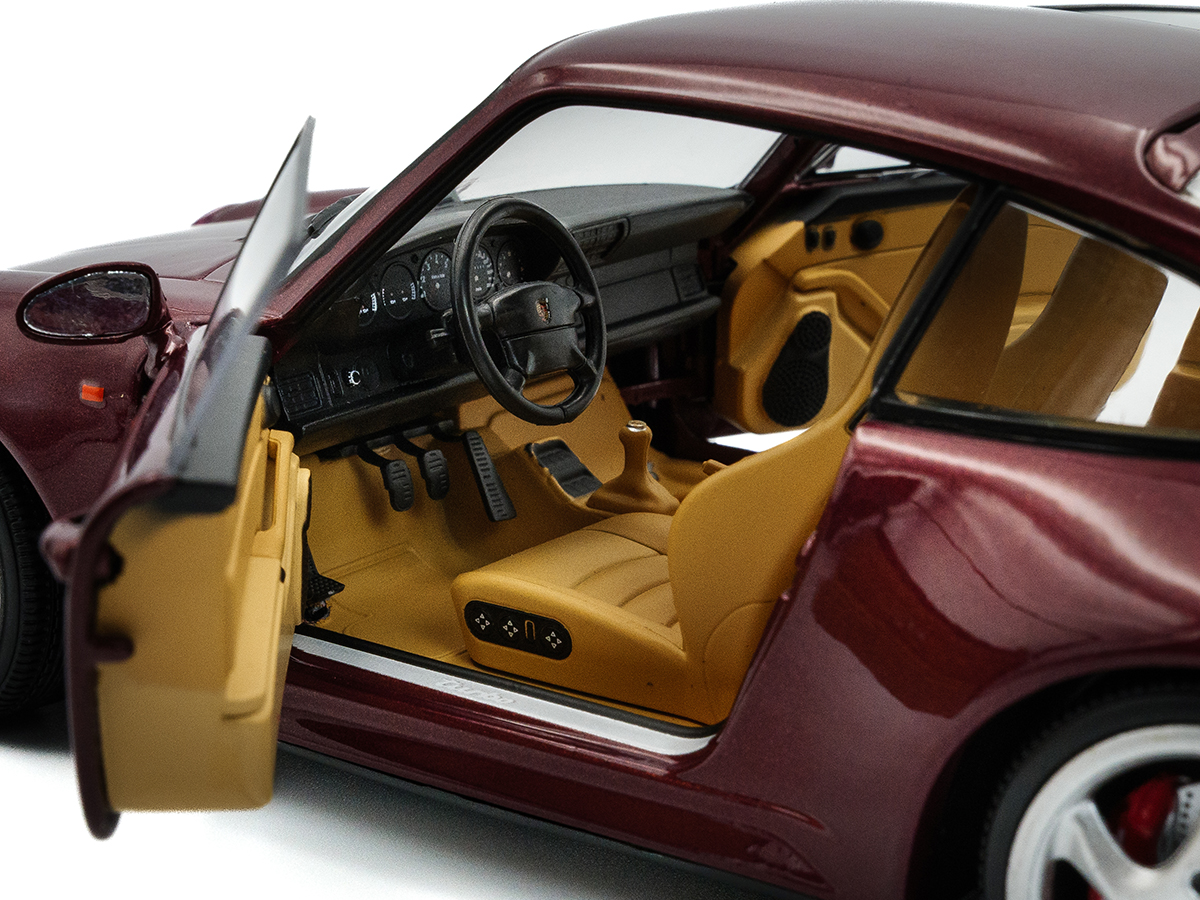 Porsche 911 (993) Turbo 1997 1:18 Solido Vermelho - 19 anos! Loja