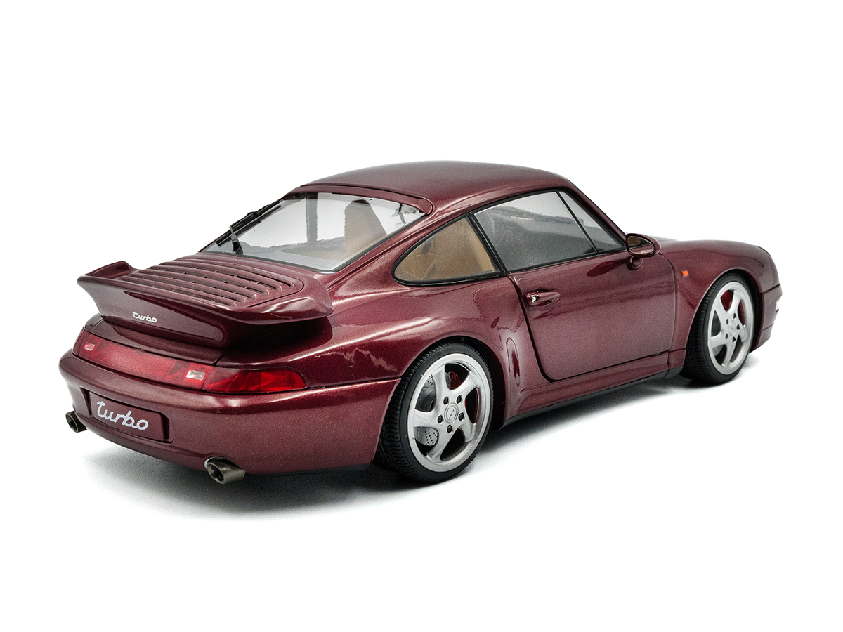 Porsche 911 (993) Turbo 1997 1:18 Solido Vermelho - 20 anos! Loja