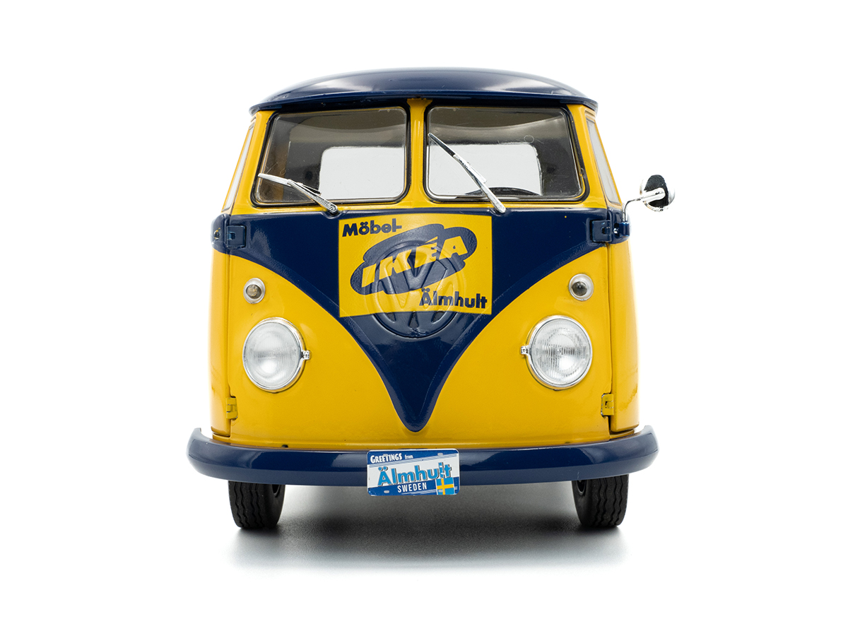 Solido Volkswagen T1 Pick-Up ミニカー1/18 Volkswagen T1 Pick-Up 1950 IKEA 1:18 Solido Amarelo - 20 anos