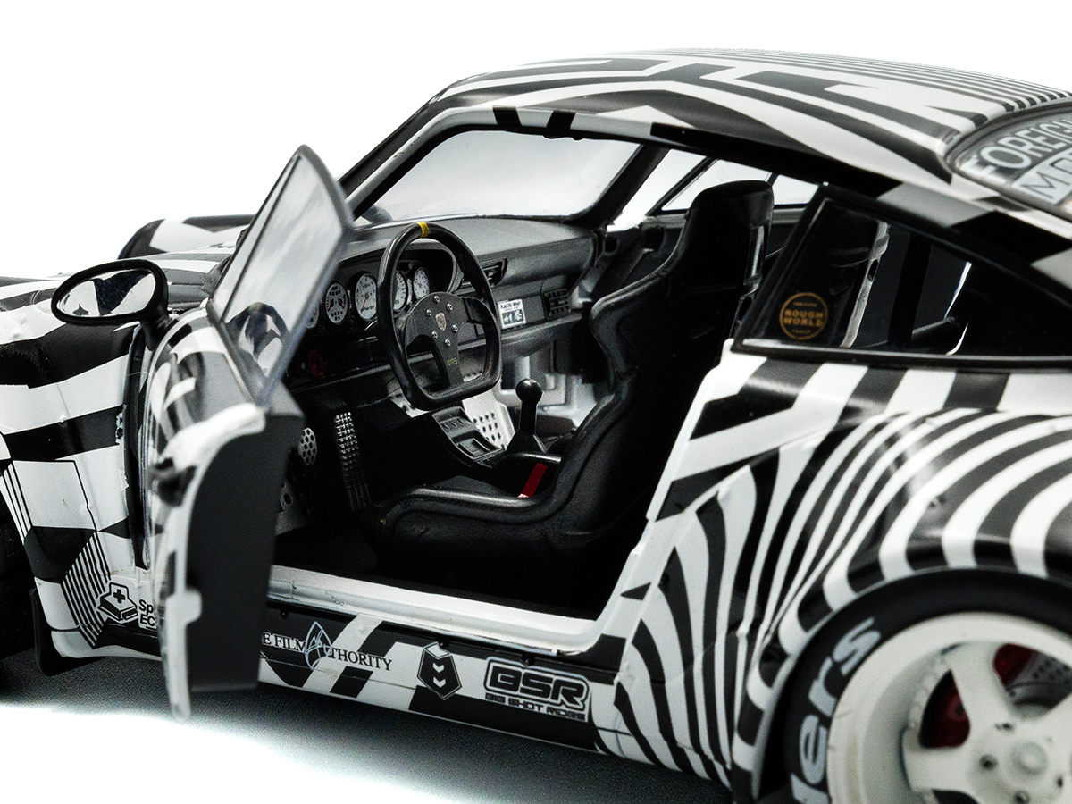 Porsche RWB Bodykit The Zebra Camouflage 2022 1:18 Solido - 20
