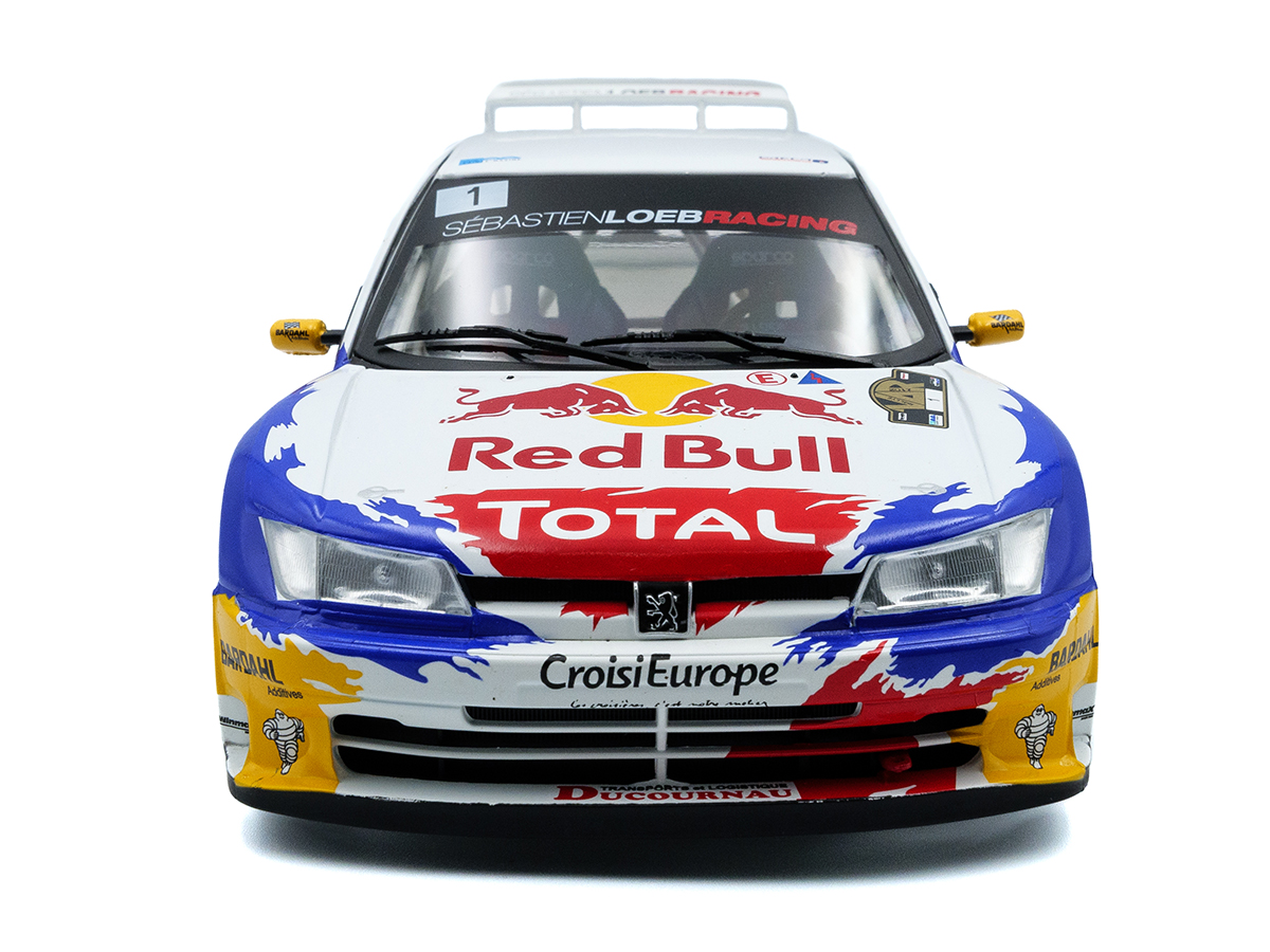 Peugeot 306 Maxi White S.Loeb / D.Elena Rally Du Var 2017 1:18