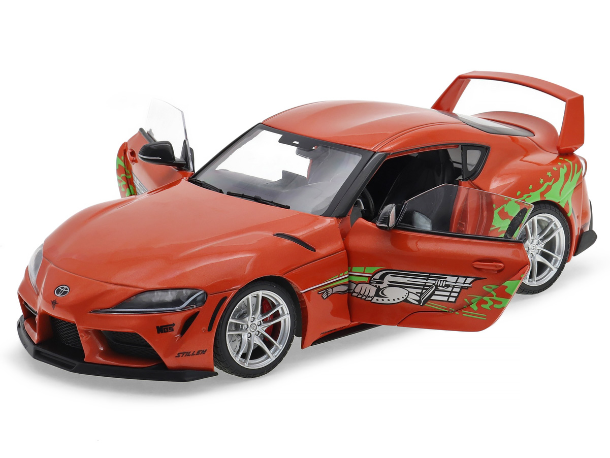 Toyota GR Supra Tributo Velozes e Furiosos 2024 1:18 Solido - 20