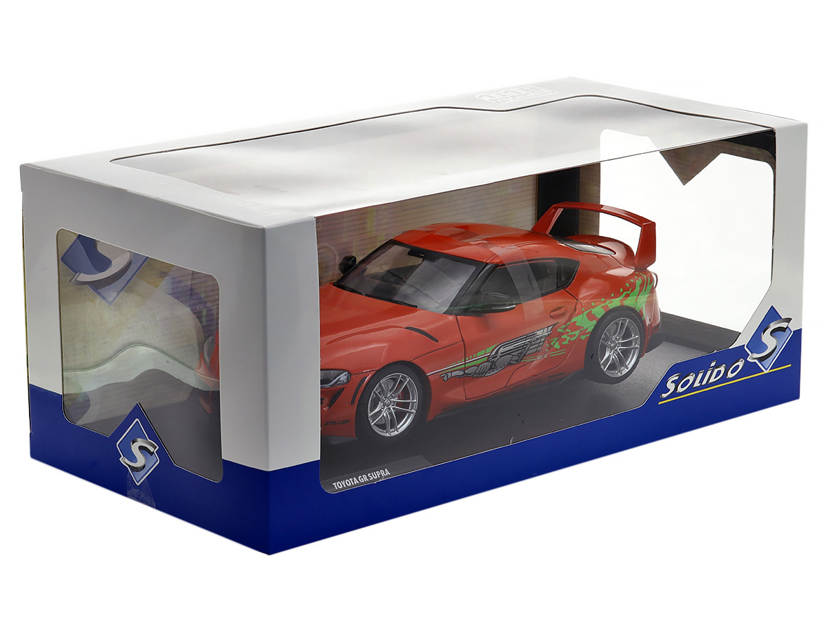 Toyota GR Supra Tributo Velozes e Furiosos 2024 1:18 Solido - 20