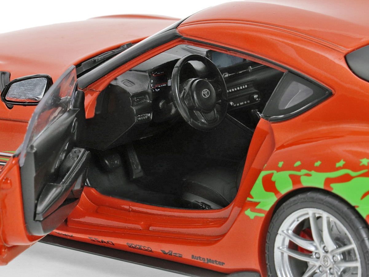 Toyota GR Supra Tributo Velozes e Furiosos 2024 1:18 Solido - 20