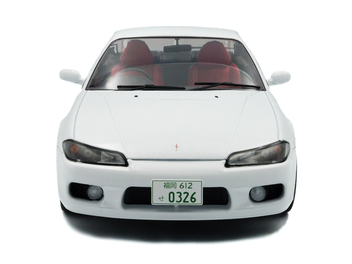Nissan Silvia S15 Spec-R Aero 1999 1:18 Solido Branco - 20 anos