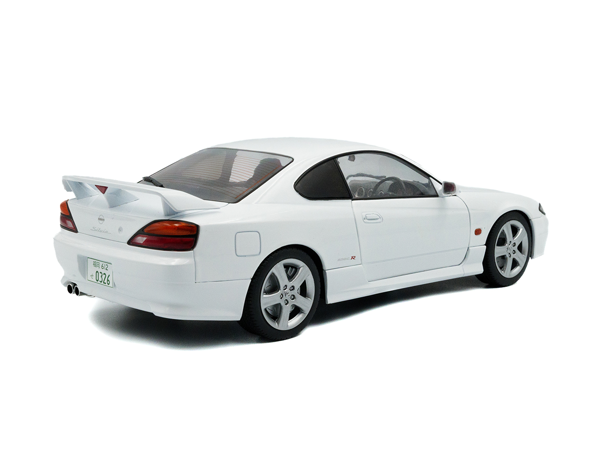 Nissan Silvia S15 Spec-R Aero 1999 1:18 Solido Branco - 19 anos