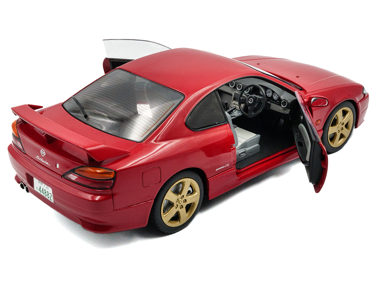 Nissan Silvia S15 Spec-R Aero 1999 1:18 Solido Vermelho - 20 anos