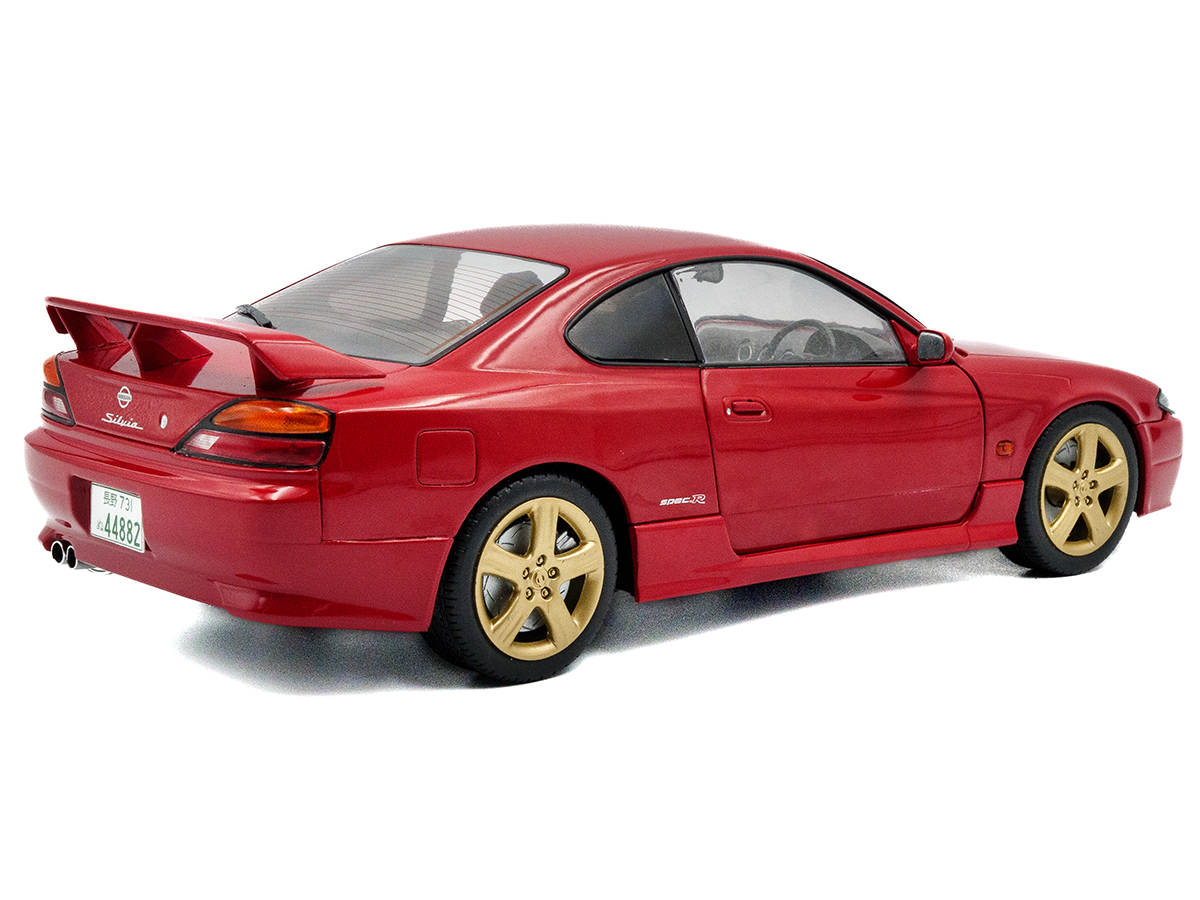 Nissan Silvia S15 Spec-R Aero 1999 1:18 Solido Vermelho - 20 anos