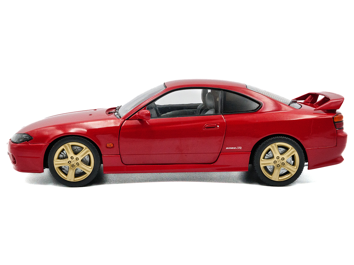 Nissan Silvia S15 Spec-R Aero 1999 1:18 Solido Vermelho - 20 anos