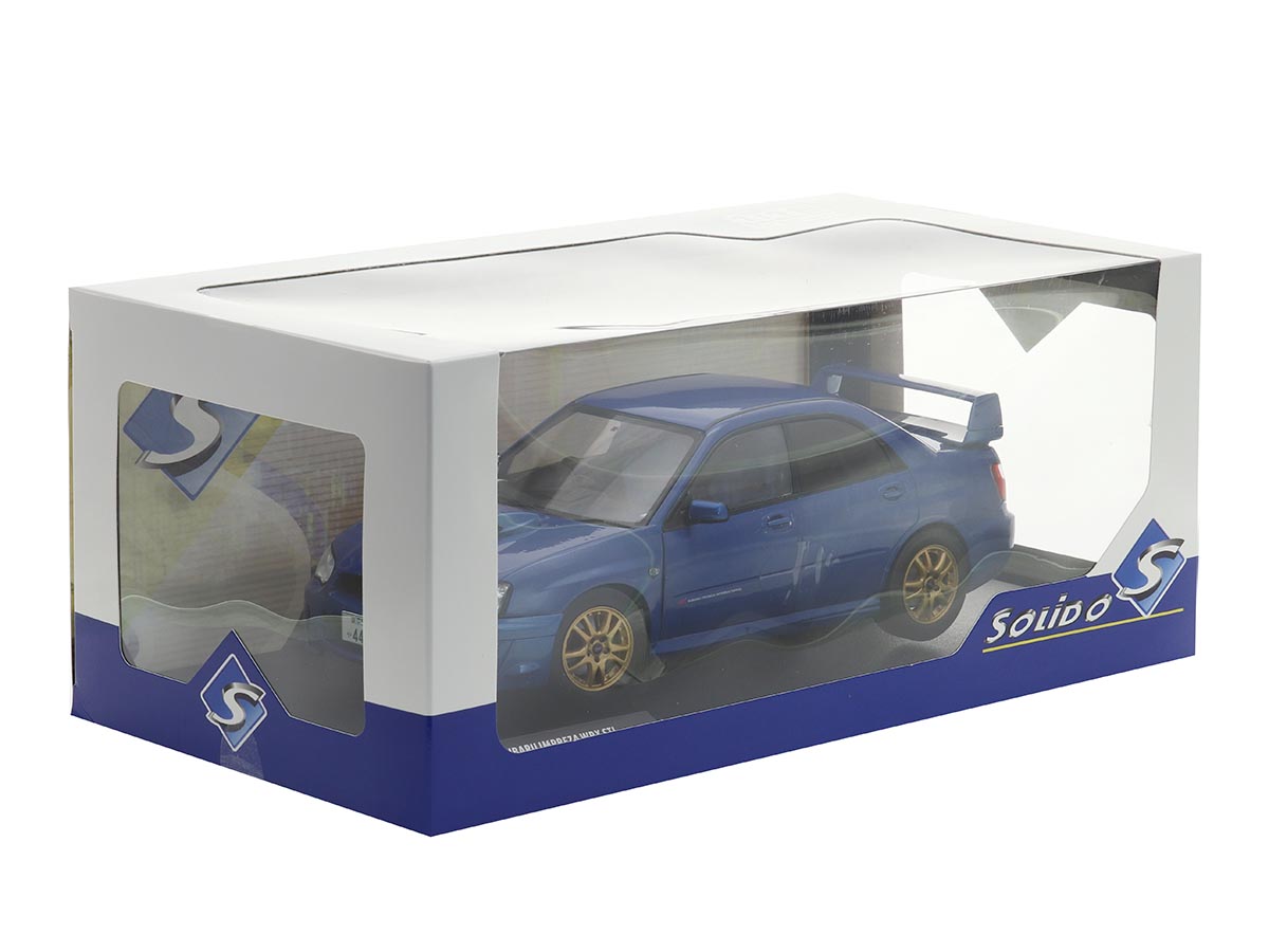 Subaru Impreza WRX STI 2003 1:18 Solido Azul - 19 anos! Loja on