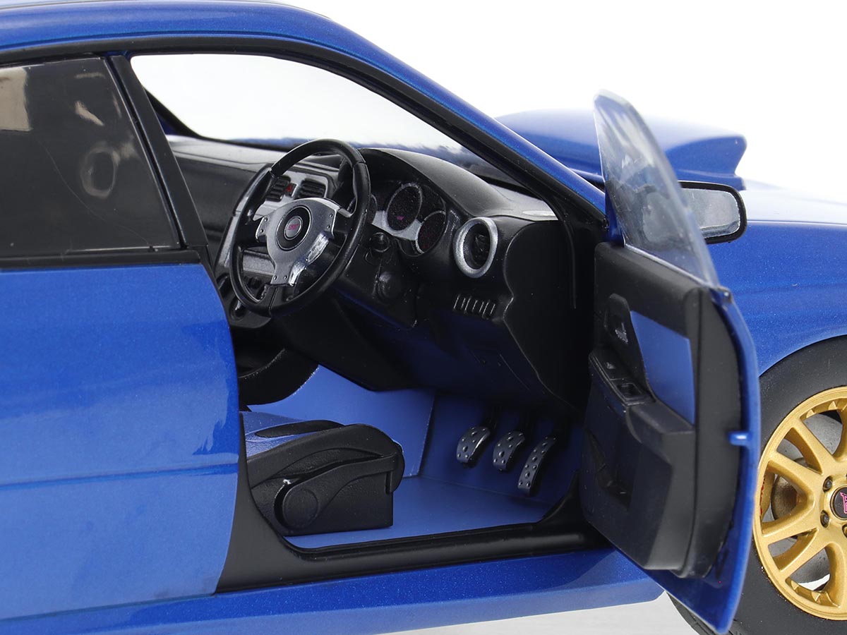 Subaru Impreza WRX STI 2003 1:18 Solido Azul - 19 anos! Loja on