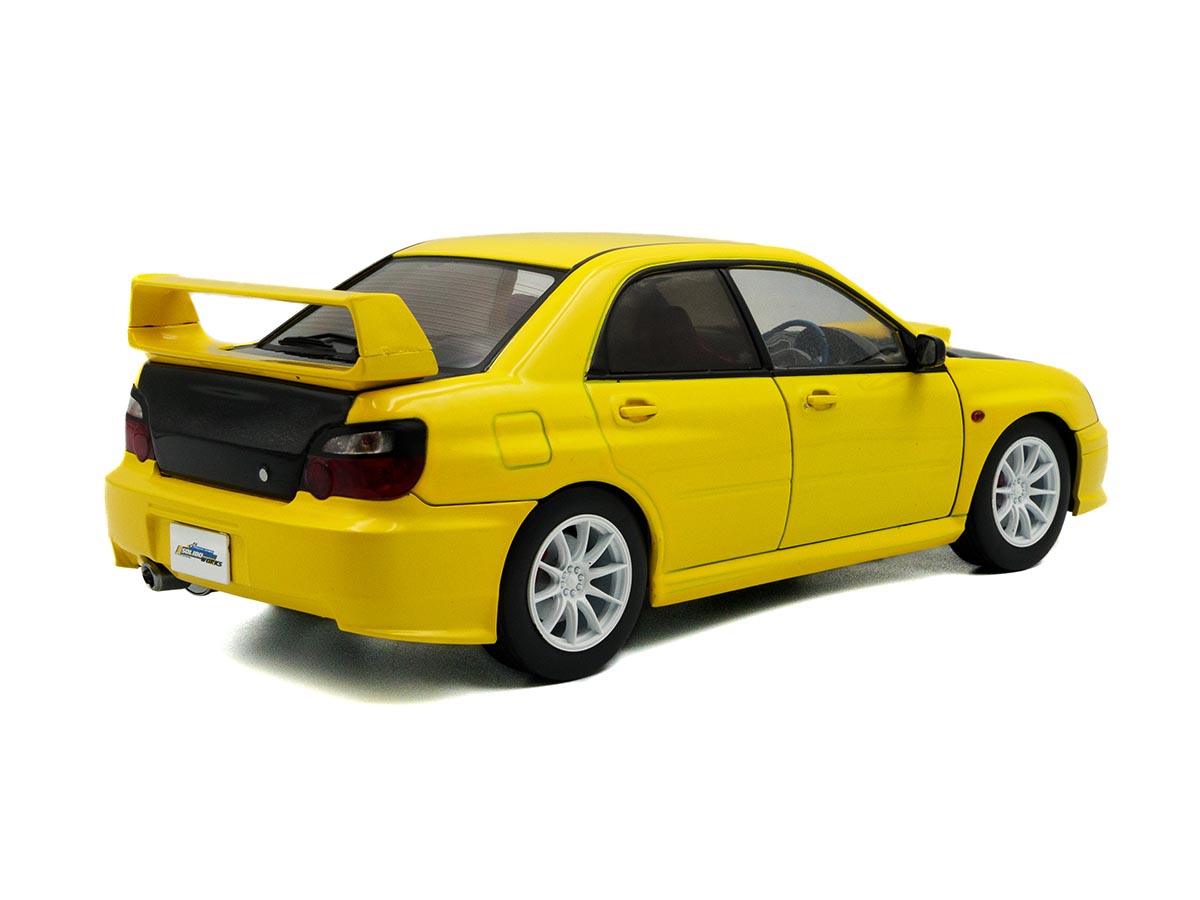 Subaru Impreza WRX STI Streetfighters 2003 1:18 Solido Amarelo