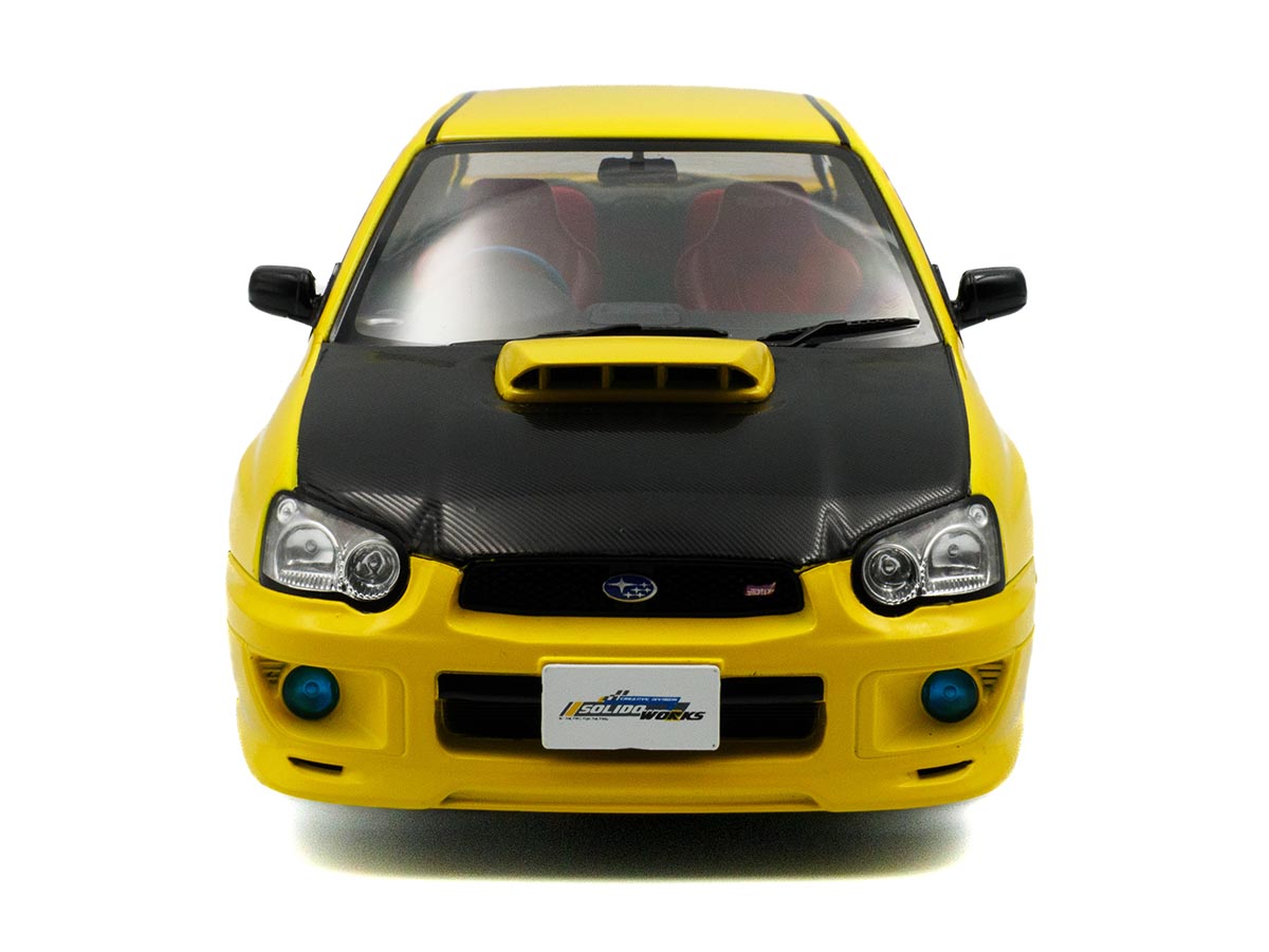 Subaru Impreza WRX STI Streetfighters 2003 1:18 Solido Amarelo
